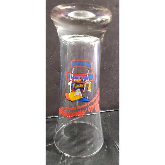 Vintage 1987 Spuds Mackenzie Bud Light Beer Pilsner Glass Barware Collectible - Picture 16 of 16